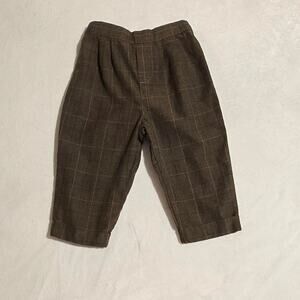 Vintage Y2K Kids Checkered Dress Slacks